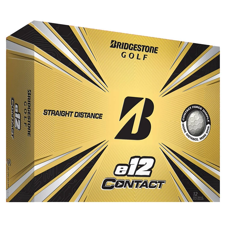 Bridgestone E12 Contact Golf Balls 1 Bridgestone E12 Contact Golf Balls