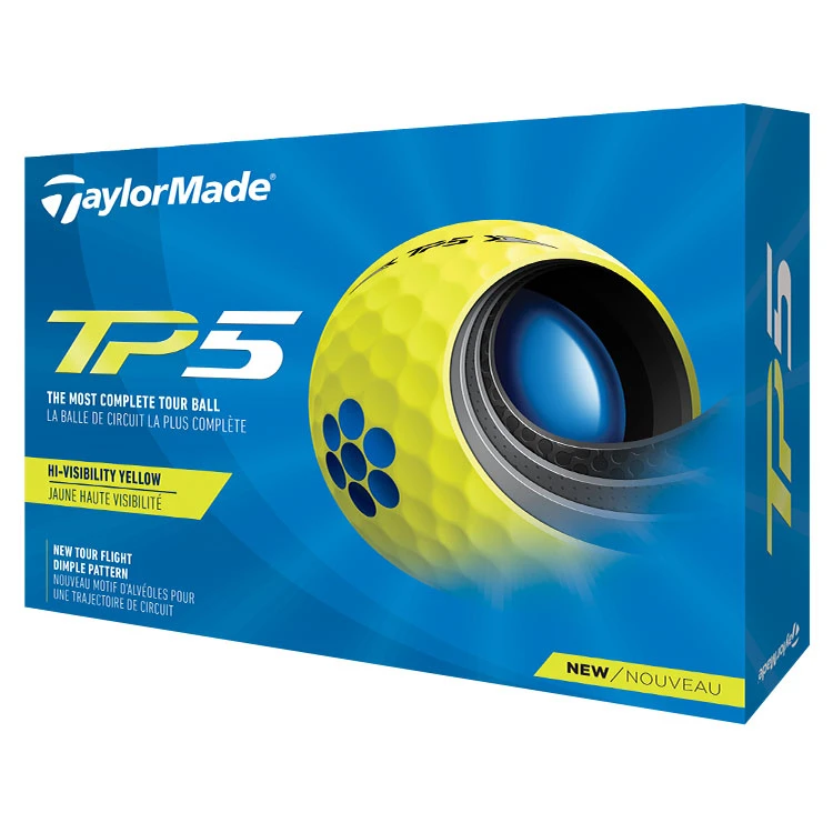 TaylorMade TP5 Golf Balls 1 TaylorMade TP5 Golf Balls