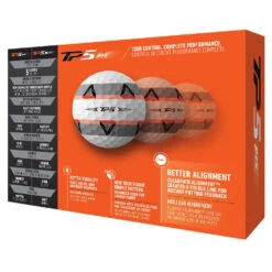 TaylorMade TP5 Pix 2.0 Golf Balls -TaylorMade Shop 2021tp5pix20golfballswhite3