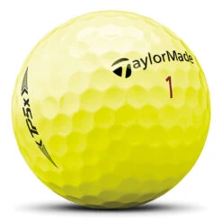 TaylorMade TP5x Golf Balls 4 TaylorMade TP5x Golf Balls -TaylorMade Shop 2021tp5xballsyellow2
