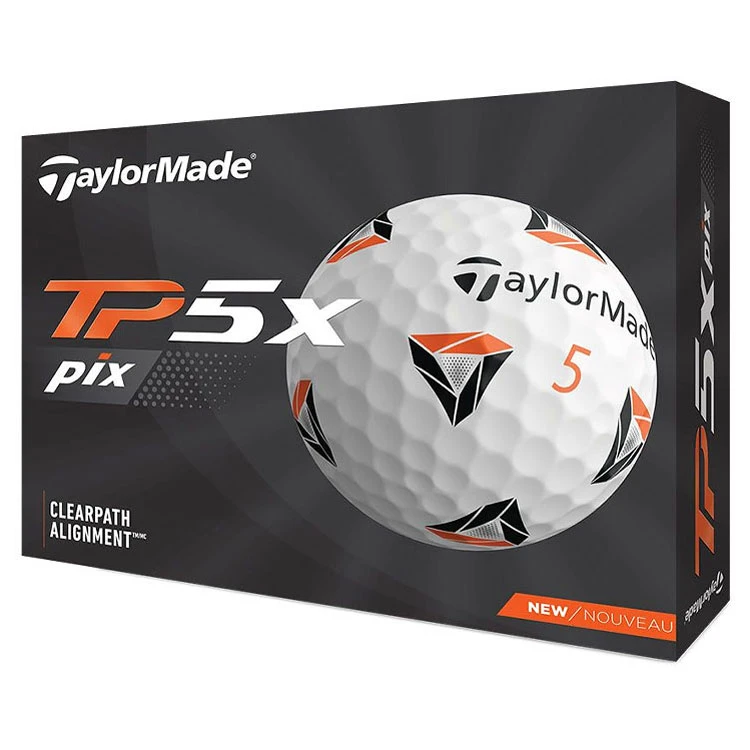 TaylorMade TP5x Pix 2.0 Golf Balls 1 TaylorMade TP5x Pix 2.0 Golf Balls