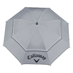 Callaway Shield 64 Inch Golf Umbrella -TaylorMade Shop Calalway Shield 64 Inch Golf Umbrella Grey Black 3