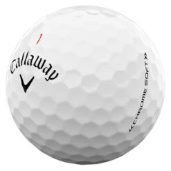 Callaway Chrome Soft Golf Balls -TaylorMade Shop Callaway 2022 Chrome Soft Golf Balls White 3