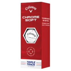 Callaway Chrome Soft Triple Track Golf Balls 7 Callaway Chrome Soft Triple Track Golf Balls -TaylorMade Shop Callaway 2022 Chrome Soft Triple Track Golf Balls White 4