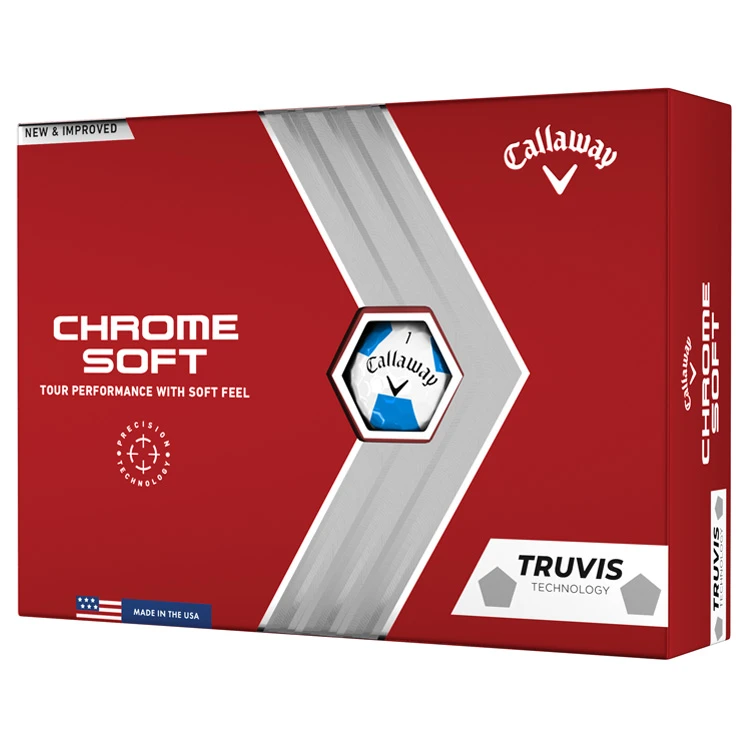 Callaway Chrome Soft Truvis Golf Balls 1 Callaway Chrome Soft Truvis Golf Balls