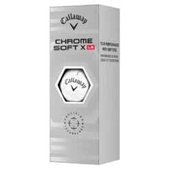 Callaway Chrome Soft X LS Golf Balls -TaylorMade Shop Callaway 2022 Chrome Soft X LS Golf Balls White 4