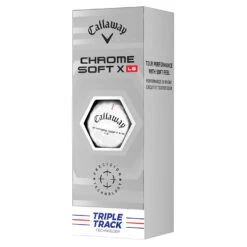 Callaway Chrome Soft X LS Triple Track Golf Balls 7 Callaway Chrome Soft X LS Triple Track Golf Balls -TaylorMade Shop Callaway 2022 Chrome Soft X LS Triple Track Golf Balls White 4