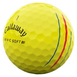 Callaway ERC Soft Triple Track Golf Balls -TaylorMade Shop Callaway ERC Soft Triple Track Golf Balls Yellow 3