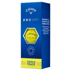 Callaway ERC Soft Triple Track Golf Balls -TaylorMade Shop Callaway ERC Soft Triple Track Golf Balls Yellow 4