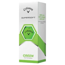 Callaway Supersoft Matte Golf Balls -TaylorMade Shop Callaway Supersoft Golf Balls Green 4