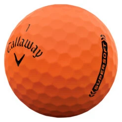 Callaway Supersoft Matte Golf Balls 6 Callaway Supersoft Matte Golf Balls -TaylorMade Shop Callaway Supersoft Golf Balls Orange 3