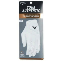 Callaway Tour Authentic Golf Glove -TaylorMade Shop Callaway Tour Authentic Golf Gloves White 3