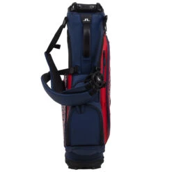 J.Lindeberg Play ST Golf Stand Bag 6 J.Lindeberg Play ST Golf Stand Bag -TaylorMade Shop J Lindeberg Play ST Golf Stand Bag Swirl Red JL Navy Barbados Cherry 3