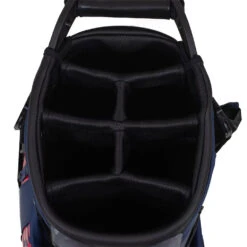 J.Lindeberg Play ST Golf Stand Bag 7 J.Lindeberg Play ST Golf Stand Bag -TaylorMade Shop J Lindeberg Play ST Golf Stand Bag Swirl Red JL Navy Barbados Cherry 4