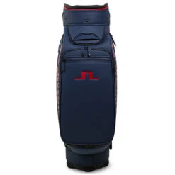 J.Lindeberg Print Golf Tour Staff Bag 5 J.Lindeberg Print Golf Tour Staff Bag -TaylorMade Shop J Lindeberg Print Golf Tour Staff Bag Bridge Swirl Red JL Navy Barbados Cherry 2