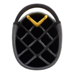 PowaKaddy X-Lite Edition Golf Cart Bag -TaylorMade Shop PowaKaddy X Lite Edition Golf Cart Bag Black Gunmetal Yellow 2