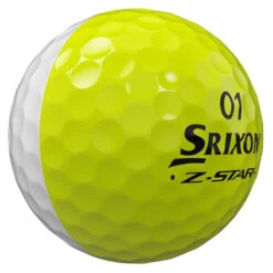Srixon Z Star Divide Golf Balls -TaylorMade Shop Srixon Z Star Divide Golf Balls White Yellow 3