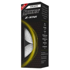 Srixon Z Star Golf Balls -TaylorMade Shop Srixon Z Star Golf Balls White 4