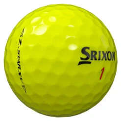 Srixon Z Star XV Golf Balls -TaylorMade Shop Srixon Z Star XV Golf Balls Yellow 3