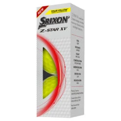 Srixon Z Star XV Golf Balls -TaylorMade Shop Srixon Z Star XV Golf Balls Yellow 4