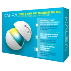 TaylorMade Ladies Kalea Golf Balls -TaylorMade Shop TaylorMade 2022 Kalea Golf Balls White 3