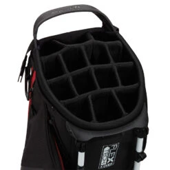 TaylorMade FlexTech Crosssover Golf Stand Bag -TaylorMade Shop TaylorMade 2023 FlexTech Crossover Stand Bag Red Black White 4