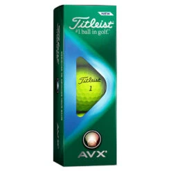 Titleist AVX Golf Balls -TaylorMade Shop Titleist 2022 AVX Golf Balls Yellow 4
