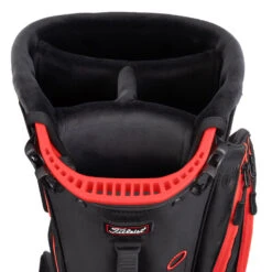 Titleist Players 4 Carbon Golf Stand Bag -TaylorMade Shop Titleist 2022 Players 4 Carbon Stand Bag Black Black Red 4