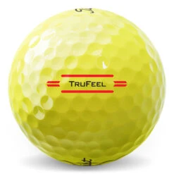 Titleist TruFeel Golf Balls -TaylorMade Shop Titleist 2022 TruFeel Golf Balls Yellow 3