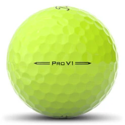 Titleist Pro V1 Golf Balls -TaylorMade Shop Titleist 2023 Pro V1 Golf Balls Yellow 3
