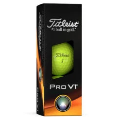 Titleist Pro V1 Golf Balls -TaylorMade Shop Titleist 2023 Pro V1 Golf Balls Yellow 4