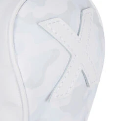 Titleist White Out Leather Hybrid Headcover -TaylorMade Shop Titleist Leather White Out Hybrid Headcover White Out 3