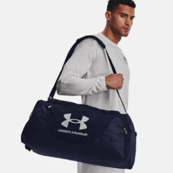 Under Armour Undeniable 5.0 Golf Duffle Bag -TaylorMade Shop Under Armour Undeniable 5.0 Duffle Bag Midnight Navy Midnight Navy Metallic Silver 6