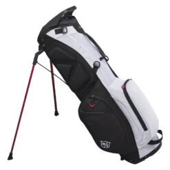 Wilson Exo Lite Dynapower Golf Stand Bag -TaylorMade Shop Wilson 2023 EXO Lite Dynapower Golf Stand Bag Black White Red 5