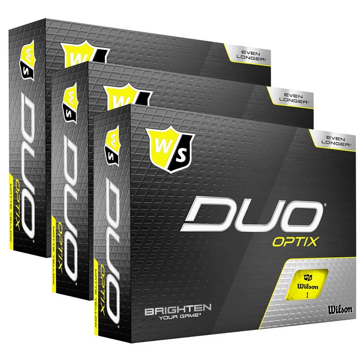 Wilson Duo Optix Matte 3 For 2 Golf Balls 1 Wilson Duo Optix Matte 3 For 2 Golf Balls