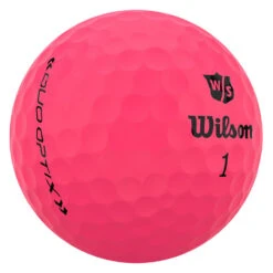 Wilson Ladies Duo Optix Matte Golf Balls -TaylorMade Shop duooptixgolfballspink3
