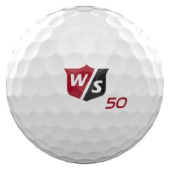 Wilson Fifty Elite Golf Balls -TaylorMade Shop fiftyelitegolfballswhite2
