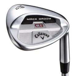 Callaway Mack Daddy CB Brushed Chrome Golf Wedge -TaylorMade Shop mdcbsatinchromewedge5